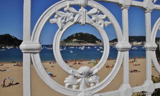 La plage de la Concha